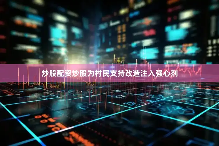 炒股配资炒股为村民支持改造注入强心剂