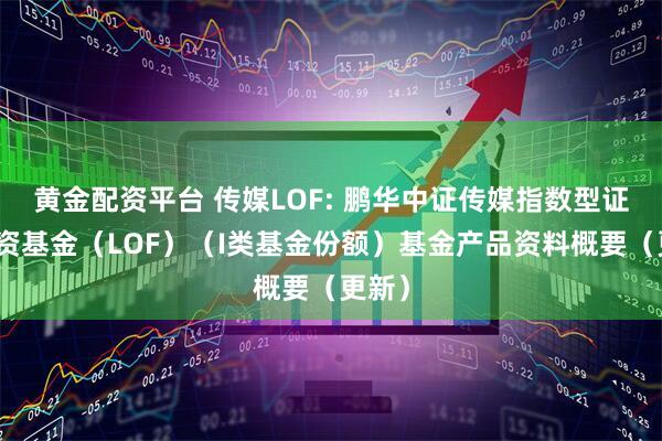 黄金配资平台 传媒LOF: 鹏华中证传媒指数型证券投资基金（LOF）（I类基金份额）基金产品资料概要（更新）