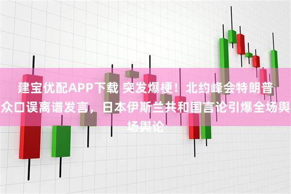 建宝优配APP下载 突发爆梗!北约峰会特朗普当众口误离谱发言,日本伊斯兰共和国言论引爆全场舆论